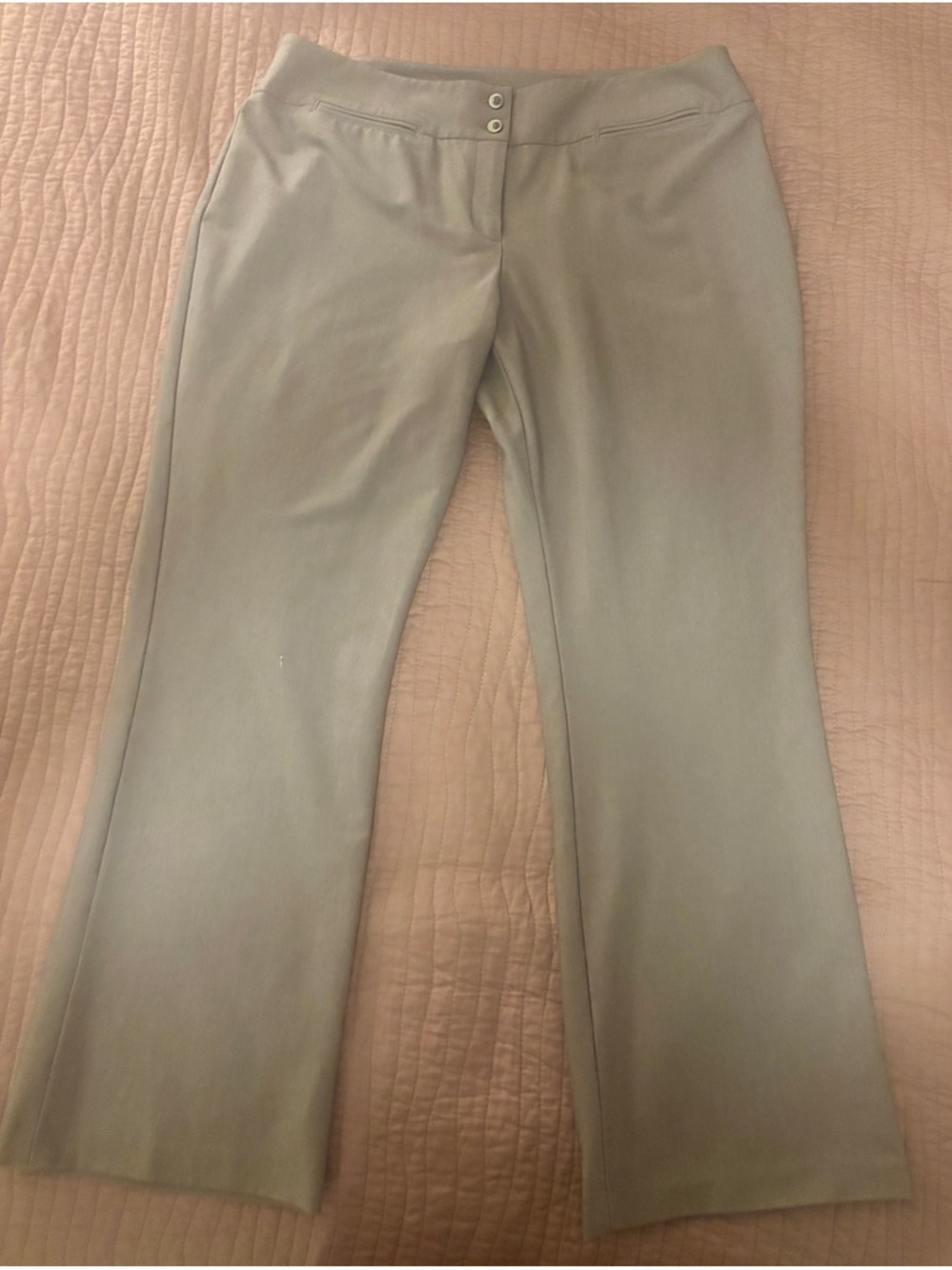 Tribal Stretch Ponte Trousers in Taupe (clay like color) Size 16